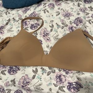 Nude Victoria’s Secret Wireless Bra 32C